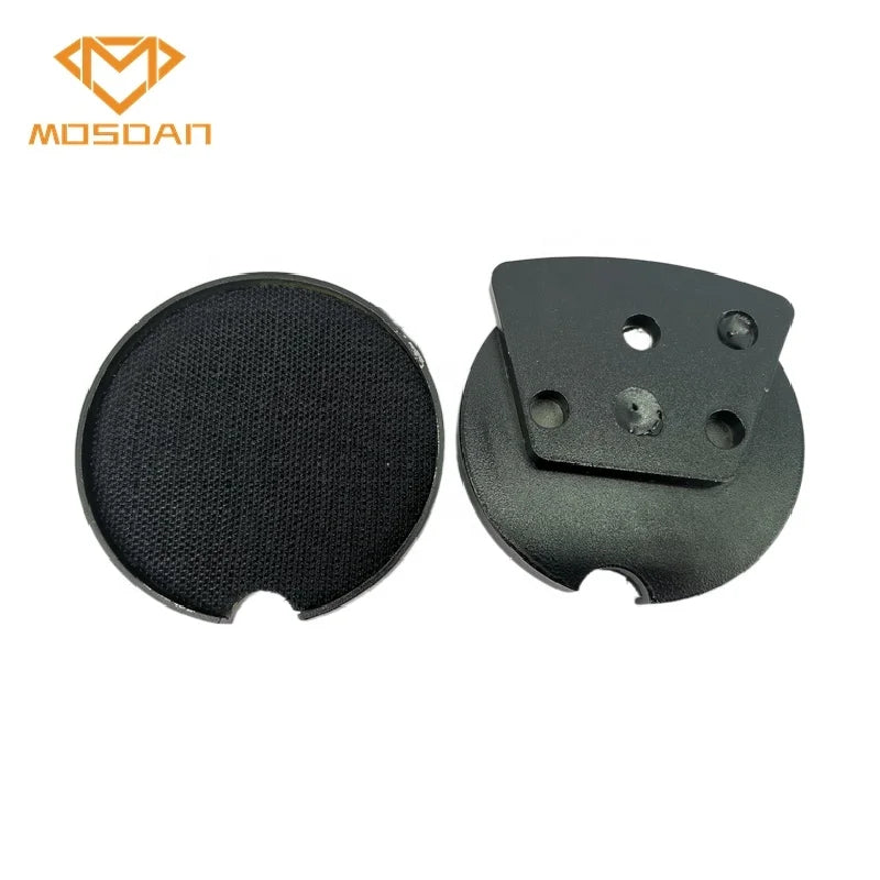 Trapezoid 3x9mm Metal Backer Pads Adapter Holder for Resin Floor Pad