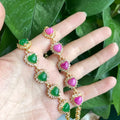 2026 New Natural Jade Bracelets Charms Gemstone Jewelry Bracelet for Women