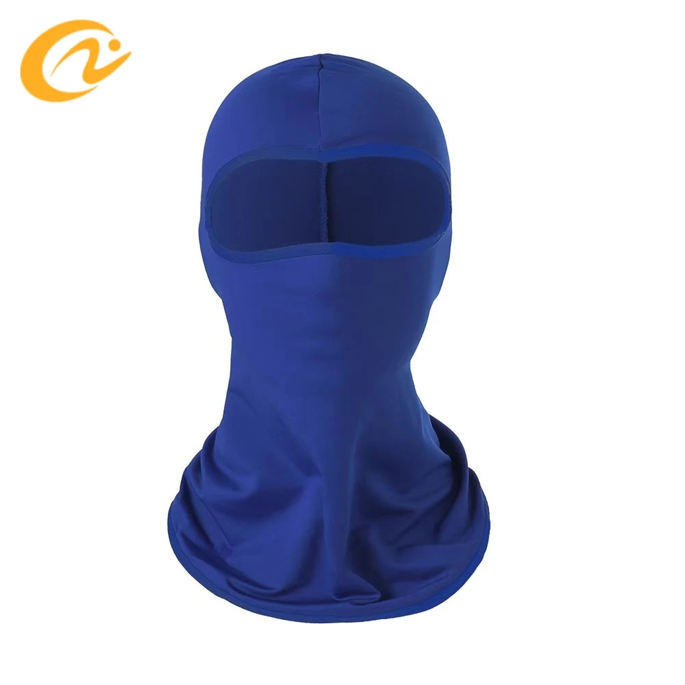 Factory 1 Hole Outdoor Camo Milk Silk Balaclava Full Face Cover Custom LOGO Ski Mask Motorcycle Balaclava