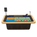 YH Casino Luxury Marble Electronic Sic Bo Poker Table Gambling Big&Small Poker Table With Table Accessories Set MegaBDM