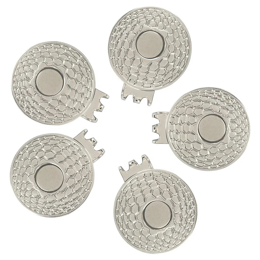 Custom Magnetic Metal Blank Hat Clip Golf Ball Maker Hat Clips Cap Clips