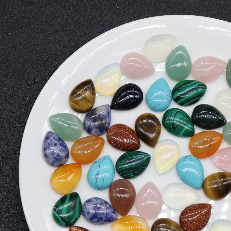 2025 Wholesaler Supplier High Quality Natural Polished Fancy Shape Cabochon Gemstone Crystals