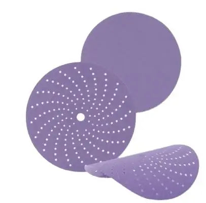 6 Inch Ceramic Sandpaper Purple Film Disc Abrasive Sanding Discs Sanding Paper for Sanding Polishing