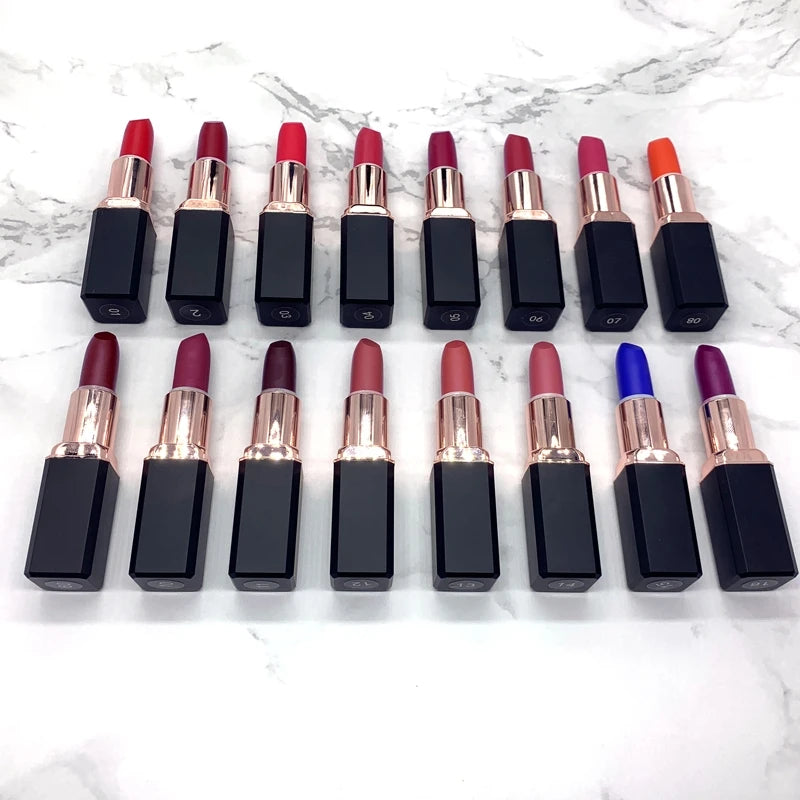 Lipstick Custom Made Non Stick Cup Solid Lipstick Empty case and Tube Rose Gold Lipstick Tubes 100% Vegan/cruelty Free