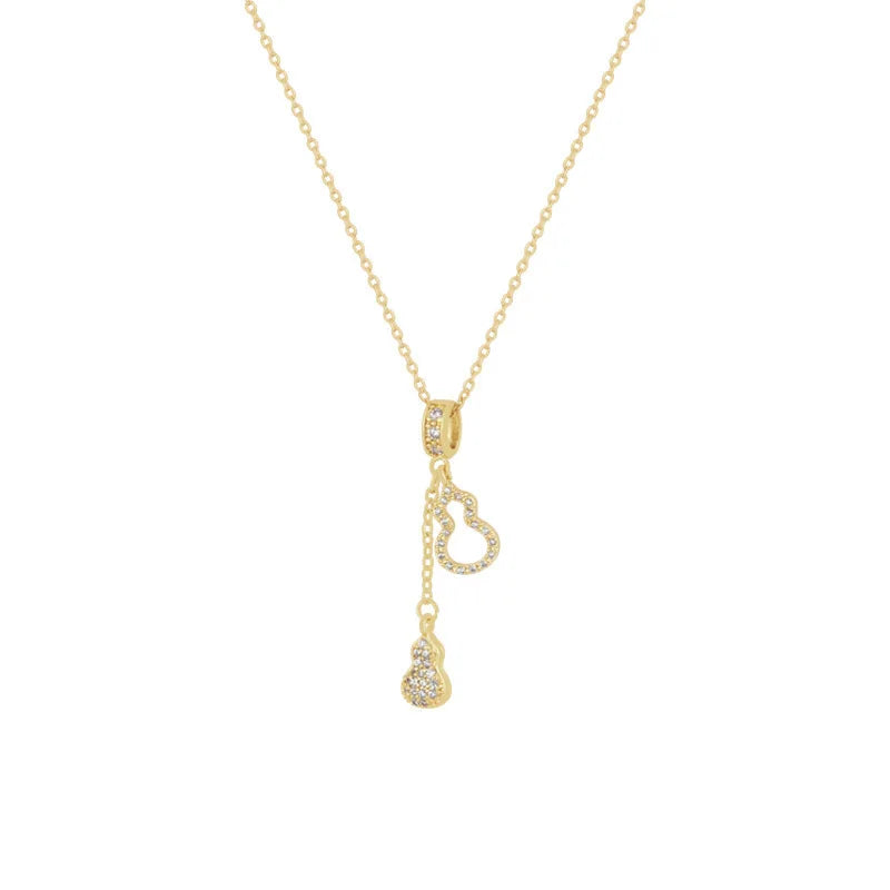 AA00750 Popular Design Custom Made Wholesale Colorful Jewelry Stainless Steel Pendant Necklace for Women