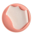 100% Real Genuine Jade Stone Gua Sha Facial Tools with Curling Edge White Jade Guasha Massage Tool Facial Body Gua Sha Massager