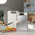 Double-sided 304 Stainless Steel Kitchen Cutting Board Eco-Friendly Dishwasher Safe Gift Box Packaging