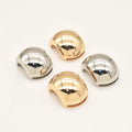 Sea Water Resistant Round Bikini Shoulder Buckle Clips  Hardware Buckles Shoulder Strap Adjustment Accessories for Swimwear