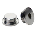 CNC Turning & Milling Stainless Steel Oil Plug Part Thread Counter Sunk Hexagonal Copper Brass Wire EDM & Broaching Type