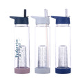 BPA Free Tritan Plastic Material Full Length Infusion Rod Fruit Infuser Sport Love Island Water Bottle