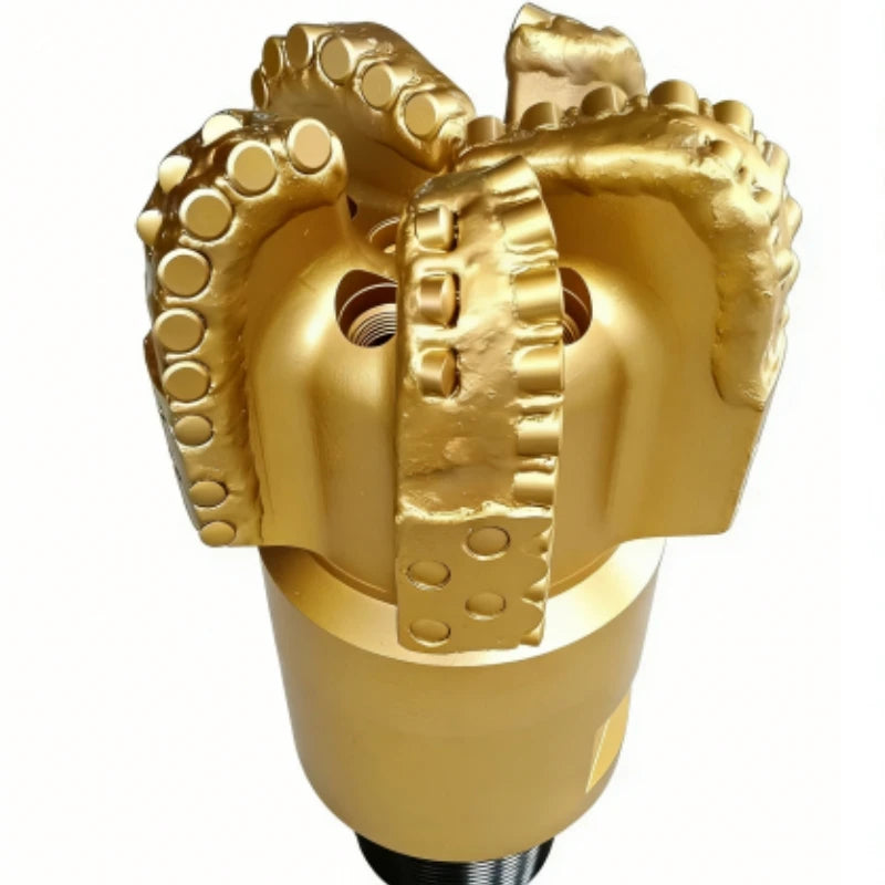 216mm 5 Wing PDC Oil Drill Bit with 1613 Reinforced PDC Cutters | Hard Rock Drilling for Oil Gas Water Well Geothermal Mining