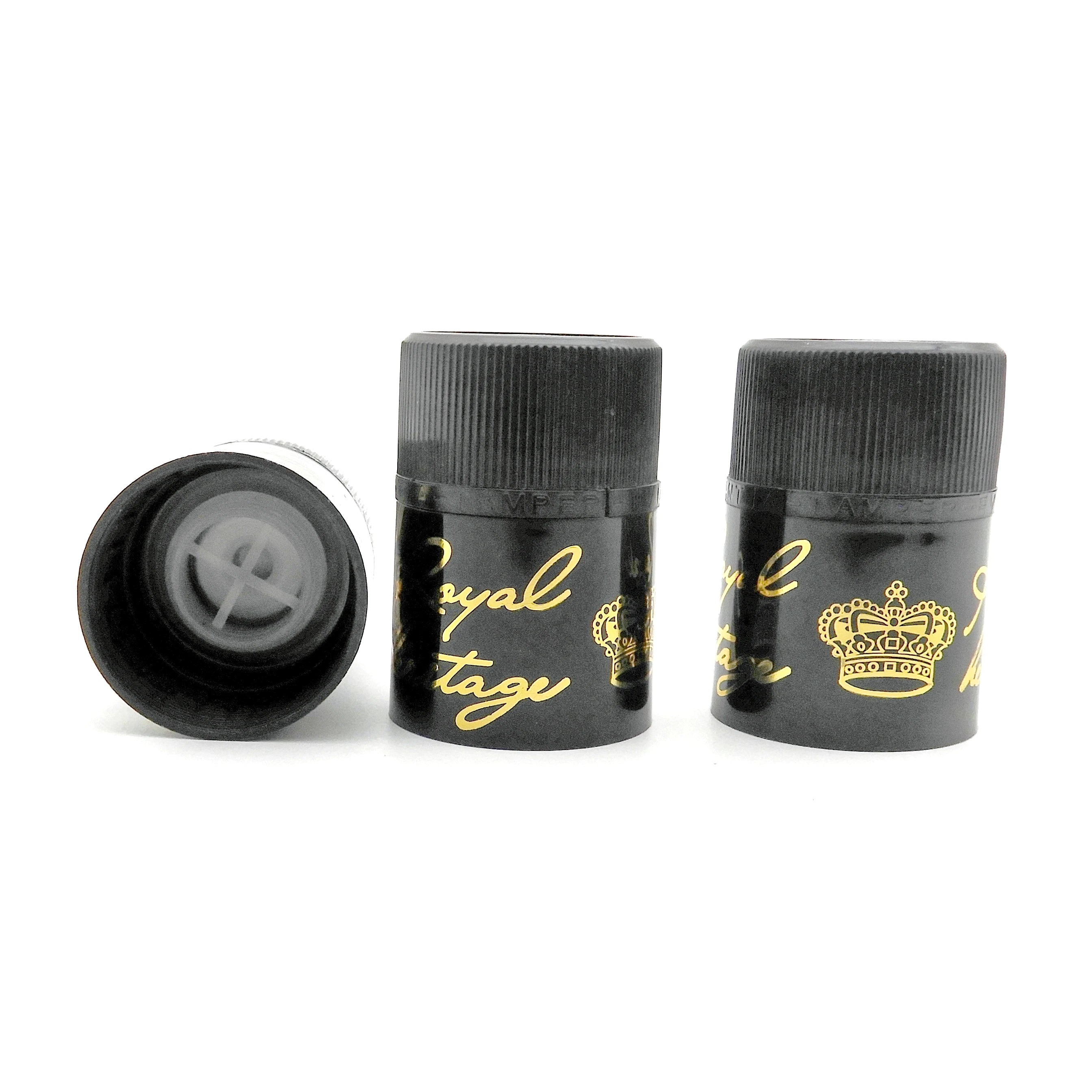 Wholesale Whisky Bottle Plastic Cap Popular Non-refillable Top Opening Cap Spirits Vodka Gin Liquor Plastic Caps Plastic Lid