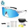 PC Contrast Enhancing Baseball Sports Sunglasses Available Interchangeable Polarized Cycling Glasses with Replaceable Lenses
