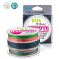 Rikimaru RW8 8 Strands 300m PE Braided Fishing Line Manufacturers Saltwater  Angling Lines for Carp Bass Fresh Water