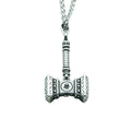 Vintage Viking Stainless Steel Thor Hammer Pendant Necklace Men Jewelry Accessories