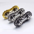 New Fidget Toys Bike Chain for Adults Metal Fidget Spinner Toys Anti Stress Anxiety Desk Toy Sprockets Flywheel Fingertip Gyro