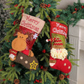 Enlarged and Thickened Christmas Gift Bag Three-dimensional Santa Claus Snowman Reindeer Christmas Socks