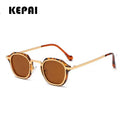 2022 Hot Sale Sunglasses with Frame in White Red Pink Champagne Square Style Wholesale Price PC Material