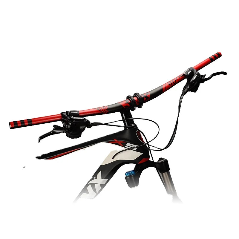 FMFXTRA 780mm MTB Handlebar Lightweight 31.8mm Bicycle Riser Bars Stable 2.6mm Thick Tube Bicycle Handlebar 6061 Aluminium Alloy
