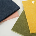 Modern Environmentally Friendly 100% PET Polyester Felt Sound Absorbing Ceiling Acoustic Panels High NRC 0.85-0.98 9mm/12mm