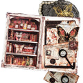 15pcs/pack Collage Material Strange and Exotic Series Retro Elements Handbook DIY Material Decorative Bottoming