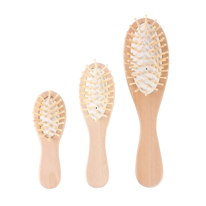 Wholesale Natural Wood Hair Brush with Paddle Feature Factory Custom Laser Type for Household Scalp Massage Hair Care Brush
