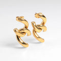 2022 Dainty  Stud Earrings Stainless Steel 18k Gold Plated  Stud Earrings for Women Fashion Jewelry Gift Earrings