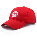 Super Mary Mario Bros. Luis Cotton Embroidered Hats Sunscreen Visor Baseball Cap