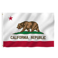Fast Delivery Spot Goods US California State Flag 3x5ft 100% Polyester Outdoor Double Sided State Flag Custom Flag