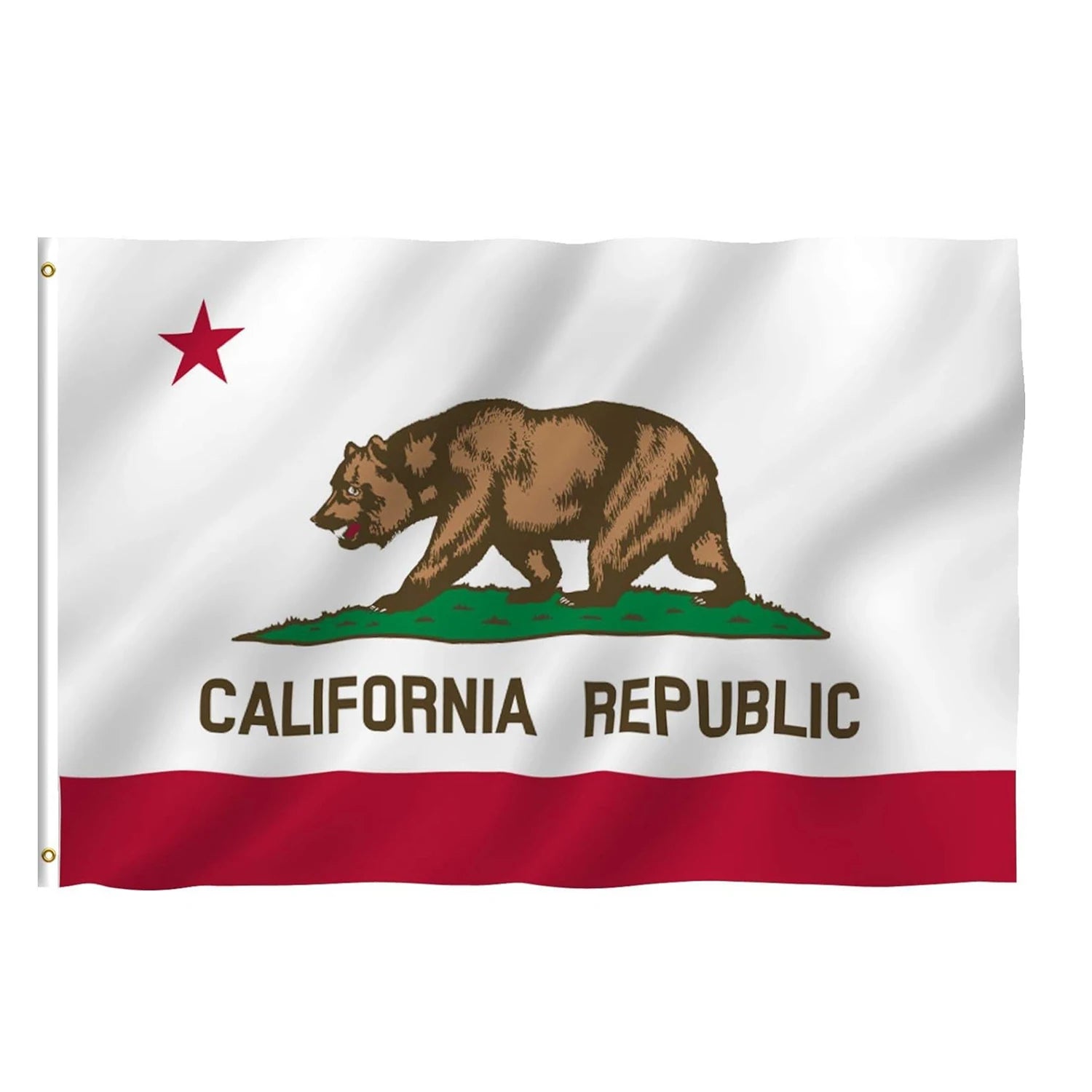 Fast Delivery Spot Goods US California State Flag 3x5ft 100% Polyester Outdoor Double Sided State Flag Custom Flag