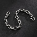 Europe and the United States Cross Hook Bracelet Male Hip Hop Personality High-grade Retro Fashion Metal Bracelet