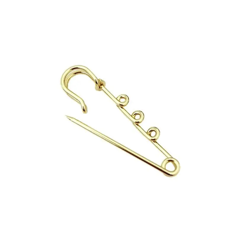 Scarf Button Pin 3/5 Ring Safety Long Pin Safety Pin Brooch Clasp Diy Accessories