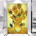 Flowers 5D DIY Full Drill Diamond Painting Kits Square/Round Van Gogh's on Canvas Home Decor Gifts Embroidery Accessories Arts