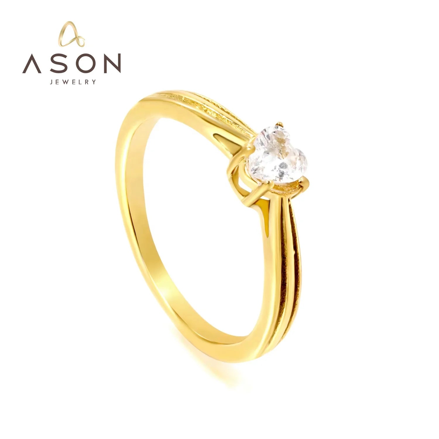 Fashion Exquisite Heartlock Bangle High Sensitivity Nickle Free Waterproof  Rings  with 316 Gold Plated Stainless Steel