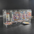 6 Slot Acrylic Booster Card Pack Dispenser for TCG/CCG Booster Packs