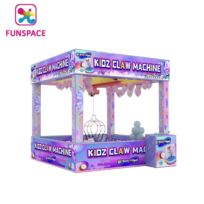 Funspace PopularShopping Mall Large Human Claw Crane Machine Real People Claw With Remote Control Doll Snack Gift Machine