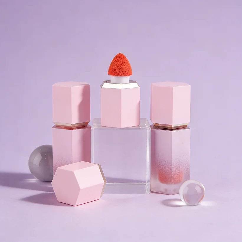 High Mini Cushion Cream Blush Stick Private Label Waterproof Sunscreen Matte Liquid Face Blusher Light Fair Dark Skin Tones