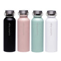 Eco-Friendly Double Wall Custom Logo Bottle Water Standard Mouth Vacuum Insulated Drink Sports Stainless Steel Water Bottle MegaBDM