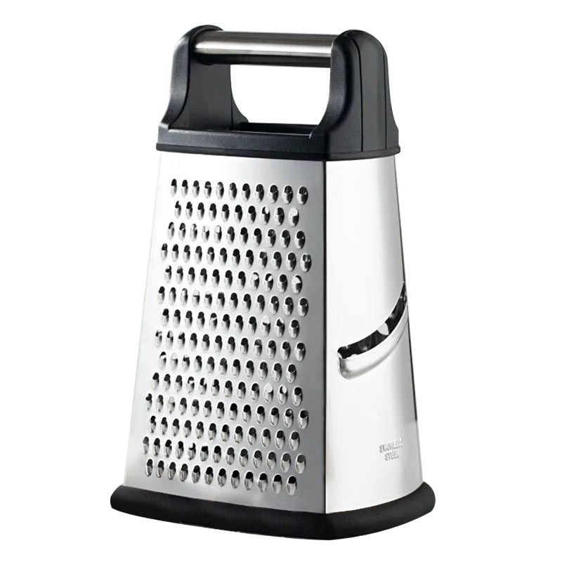 Hot Selling 8/9/10 Inches 4 Sided Cheese Grater Stainless Steel Vegetable Grater for Parmesan Cheese Vegetables Ginger
