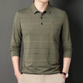 Long Sleeves Polo Shirts OEM High Quality Custom T-Shirt Men's Polo Shirts Custom Logo Printed Men Clothes