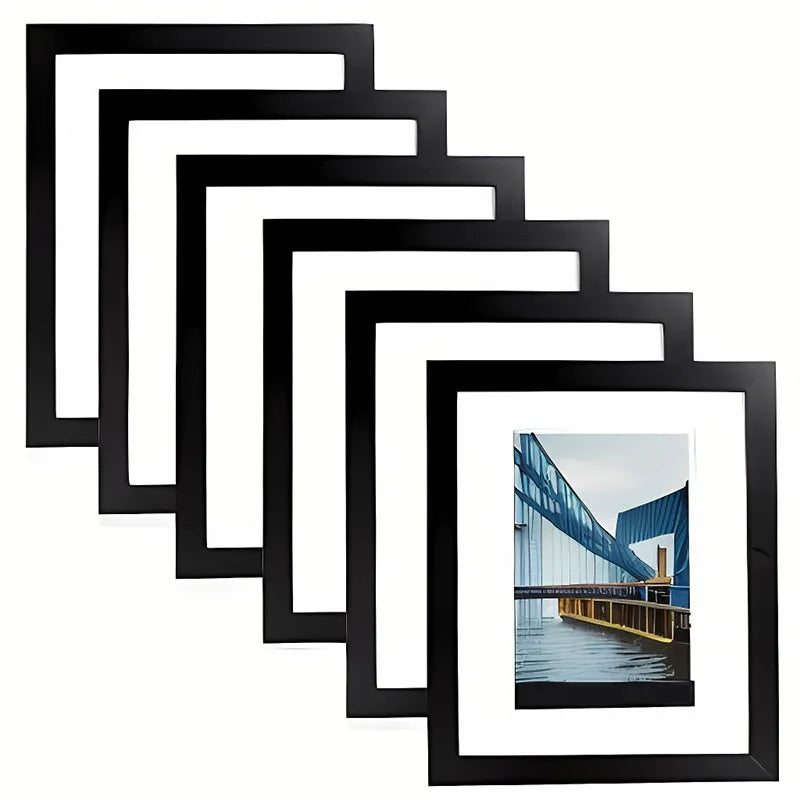 Wholesale MDF Black or White Wooden Photo Frames for Home Decor Picture & Poster Frames in A1 A2 A4 A3 Sizes 3.5x5 to 12x16