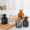 Empty Glass Dyfuzor Aromatherapy Aroma Reed Diffuser Fragrance Bottle with Rods