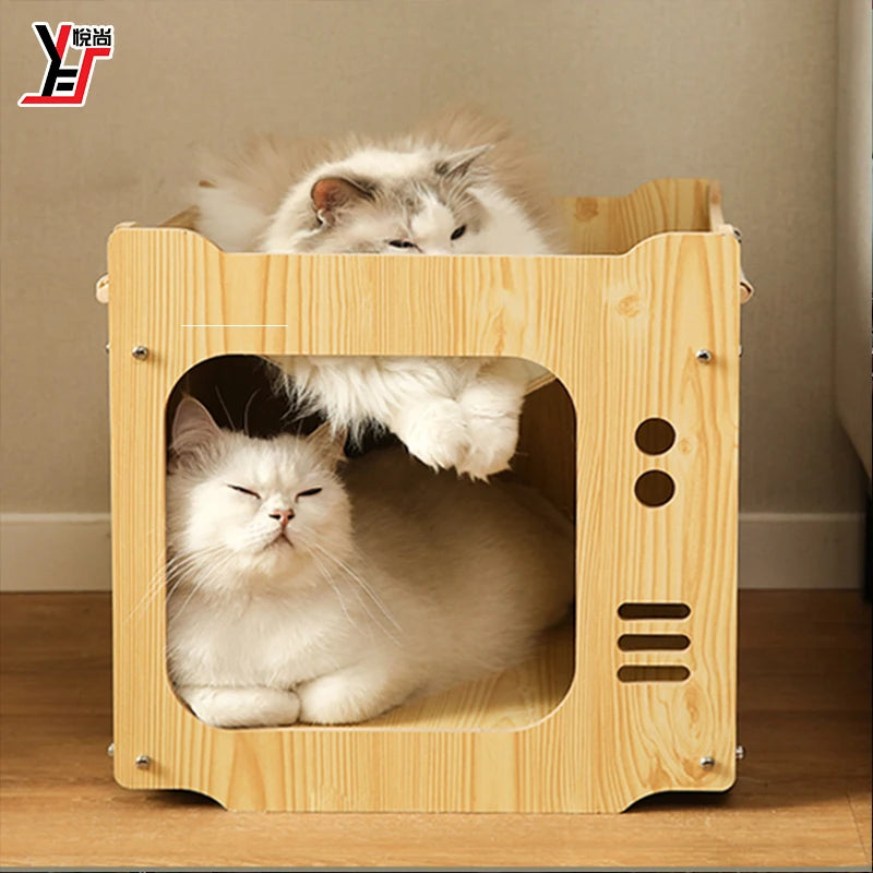 Furniture House Pet Supplies Cat Hammock at Home Cat's Nest Summer Cat Bed House