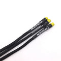 Sustainable 100% Polyester 16 Strand Braided Soft Round Flat Draw Cord Transparent Tips for Garment Shoes Bags Home Textile Use