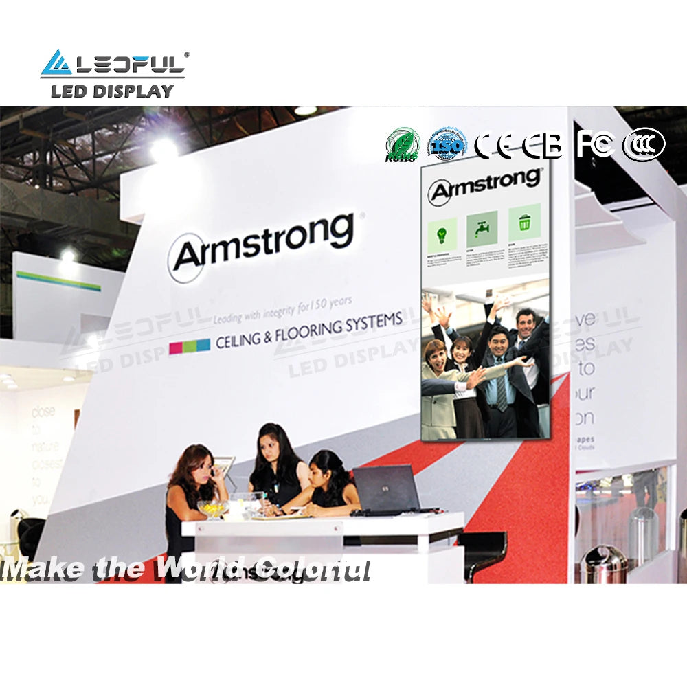 Indoor 640*1920MM Advertising LED Poster P1.8 P2 P2.5 HD Modules 3G 4G Wifi Smart LED Mirror Poster