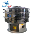 Food Grade 304 SUS Steel Rotary Vibrating Screen Sieve Electric Vibratory Sifter Sugar Powder Sieving Machine Food Processing