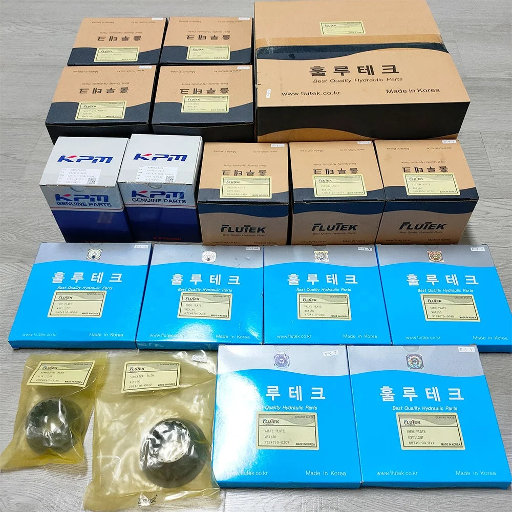 K3V63 Hydraulic Main Pump Parts K3V180Dt Crawler Mini Excavator Pumps for Kawasaki Handok Rexroth Flutek