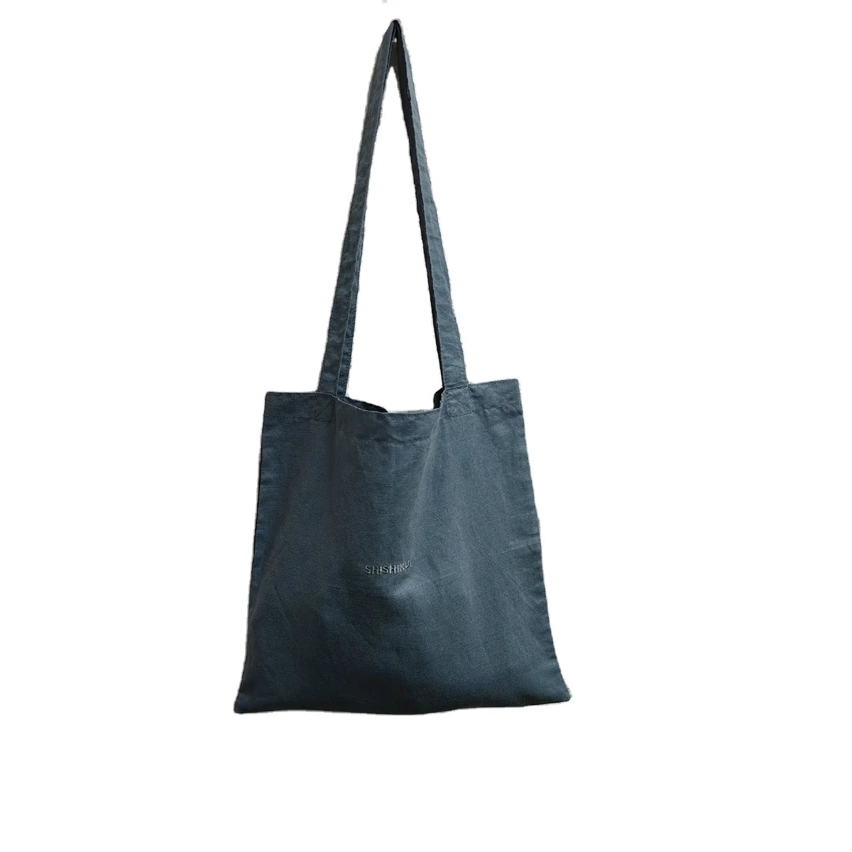 Custom Embroidery Cotton Linen Tote Shopping Product Bag Gift Packaging Dust Travel Tote Cotton Bag