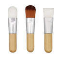 Hot Sale Makeup Foundation Brush Professional Small Wood Makeup Foundation Brush Custom Logo Silicone Mini Face Mask Brush