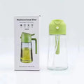 Fast Customization Top Ranking Multifunctional 2 in 1 Kitchen Glass Spray Bottle Bbq Olive Oil Sprayer Bottle for Cooking